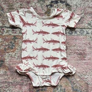 Kate Quinn shark onesie